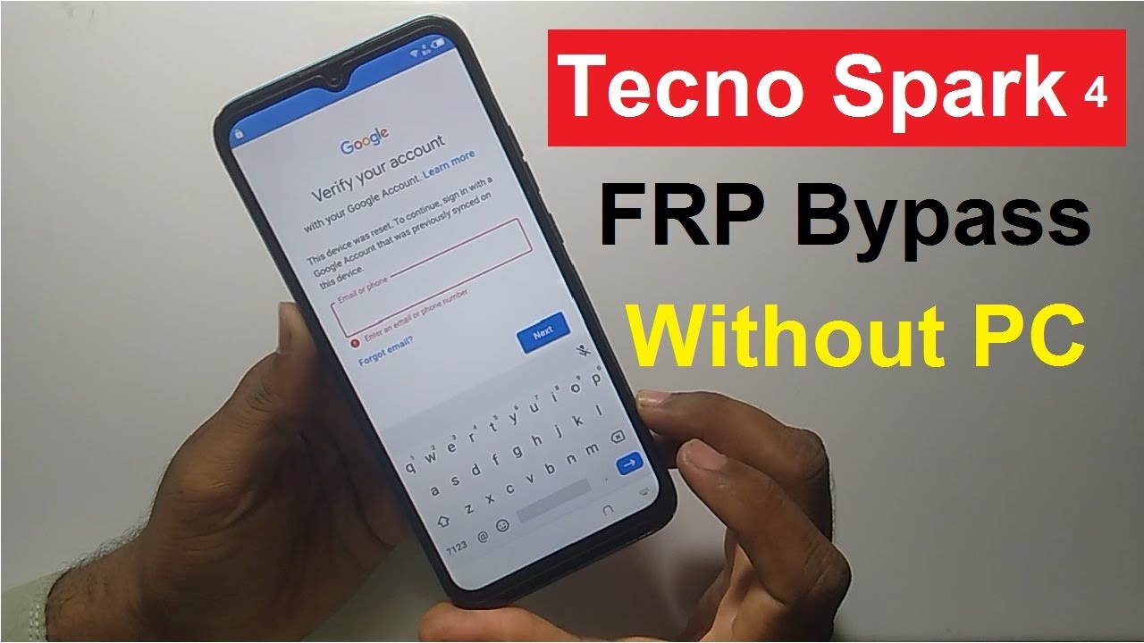 Tecno Spark 4 ||KC2|| FRP Bypass Google Account Reset Without PC Tecno Spark 4 FRP Bypass 2022