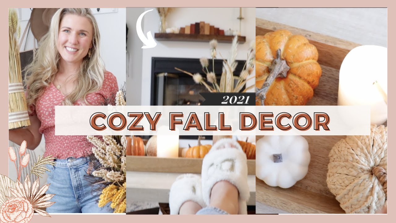 * NEW* COZY FALL DECORATE WITH ME PART 1  | FALL DECOR