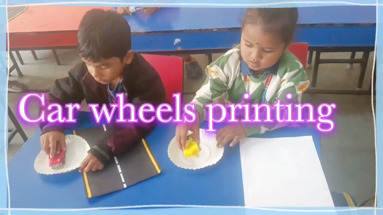 Car wheel printing 