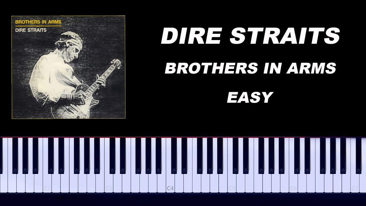 Dire Straits - Brothers in Arms Easy Piano Tutorial