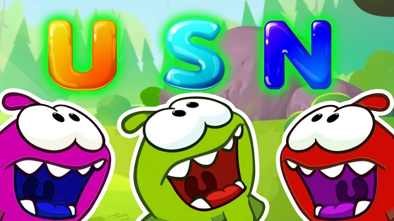 English Lesson ✏️ Om Nom is having fun with You while learning 🤣