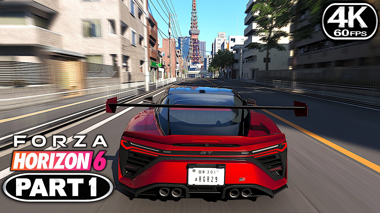Forza Horizon 6 Gameplay Walkthrough Part 1 - PC 4K 60FPS No Commentary