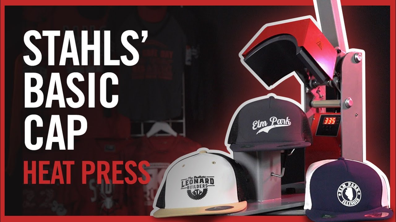 The Most Affordable Hat Heat Press | Stahls' Clam Basic Cap Press