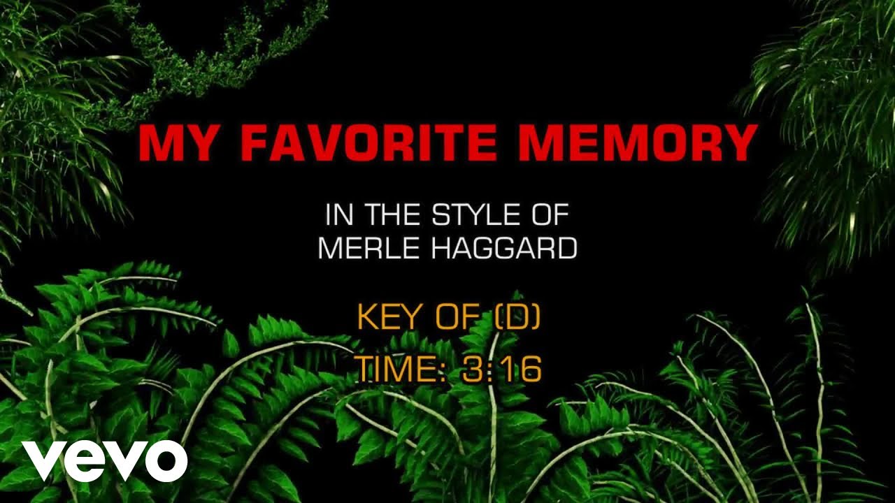 Merle Haggard - My Favorite Memory (Karaoke)