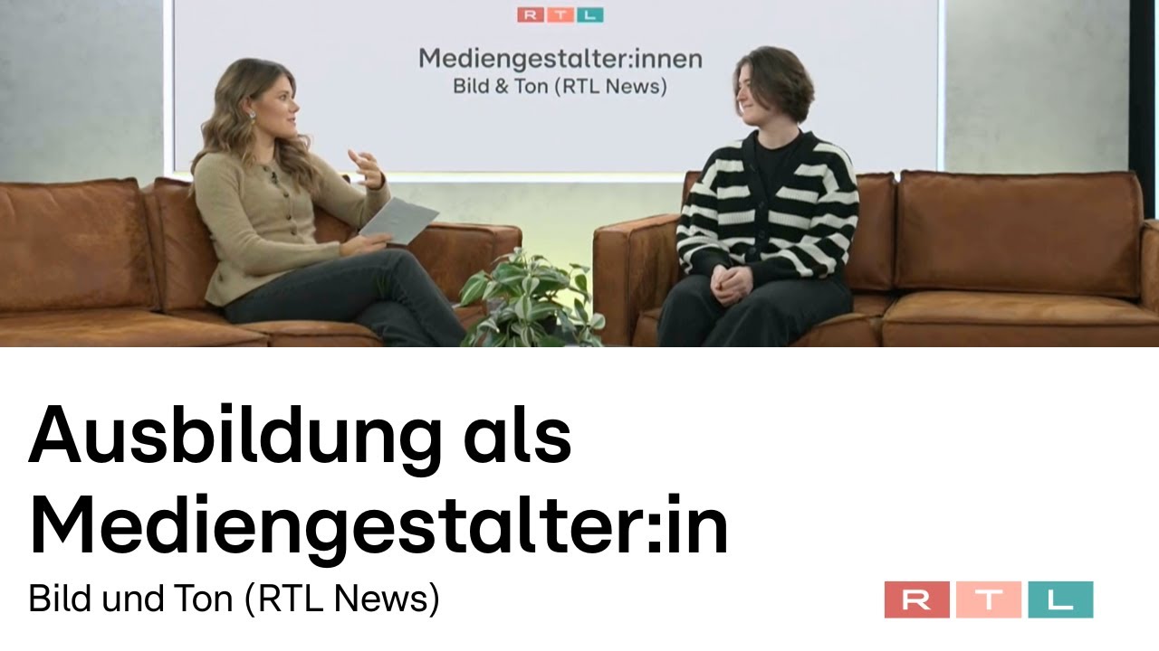 Ausbildung Mediengestalter:in Bild und Ton bei RTL News