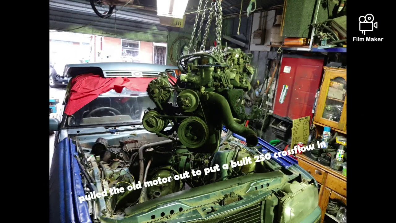 Xf falcon with a built 250 crossflow