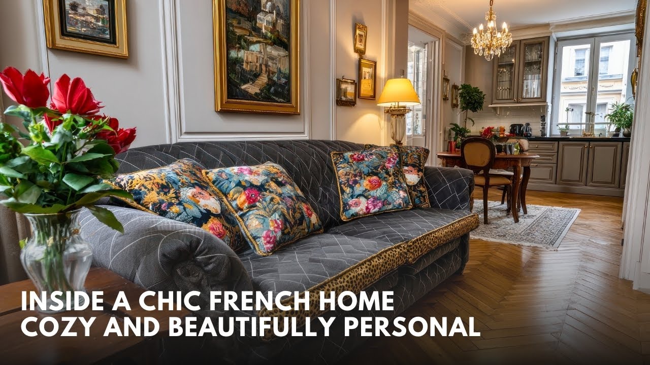 Inside a Chic French Home with Inspired Personal DIY Touches