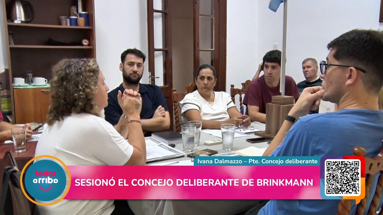 SESIONÓ EL CONCEJO DELIBERANTE DE BRINKMANN: BALANCE E IMPORTANTES ANUNCIOS