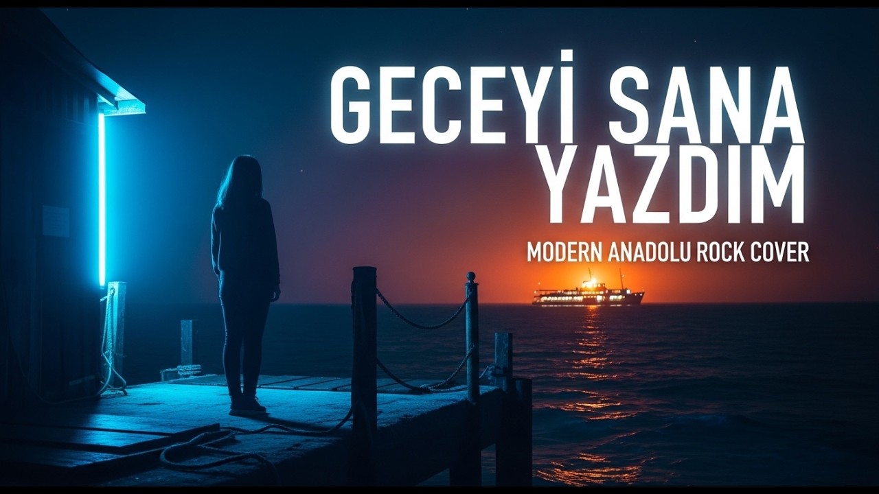 Geceyi Sana Yazdım (Kadın Vokal) | Modern Anadolu Rock Cover 🔥 [Official Video] Onur AKIN