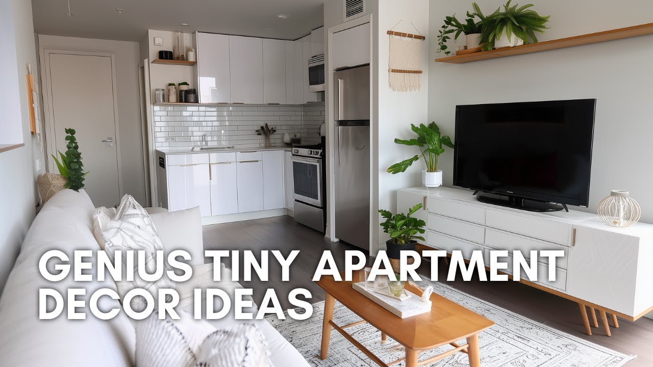 Genius Tiny Apartment Decor Ideas on a Budget | Smart & Stylish Small Space Hacks