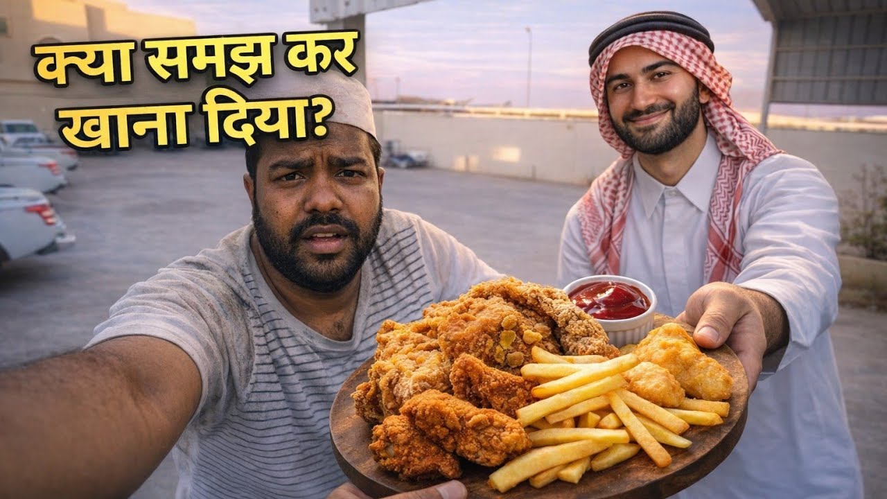Saudi आदमी ने मुझे खाना दिया  लेकिन क्यों  | | Kya Samajh Kar Khana Diya