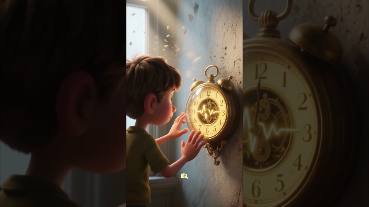 ⏳❤️ "El Reloj que Latía como un Corazón | Cuento Animado Corto"  