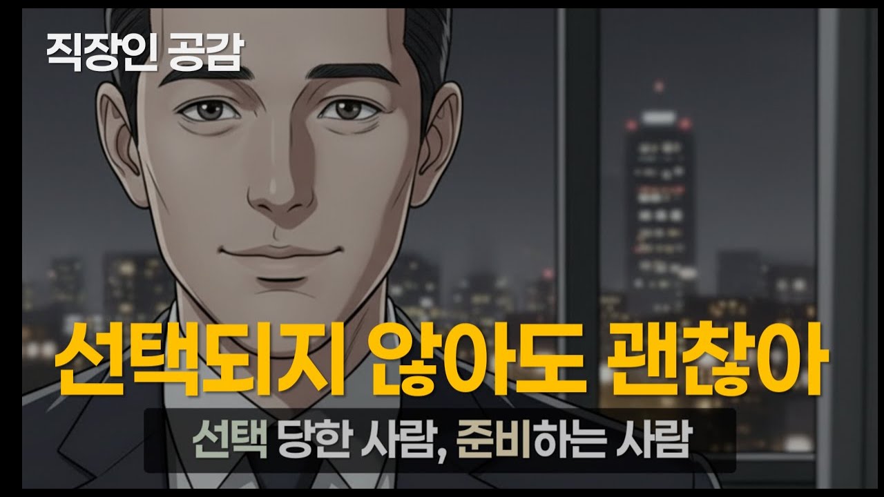 손자는 야근 중 – 제13화 선택되지 않아도 괜찮아 | 선택당하지 않기 위해 준비하는 사람