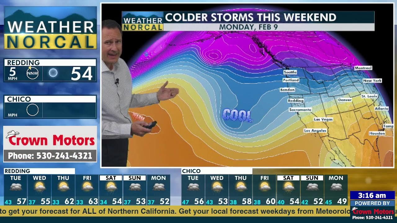 Weather NorCal 24 Hour Streaming Channel