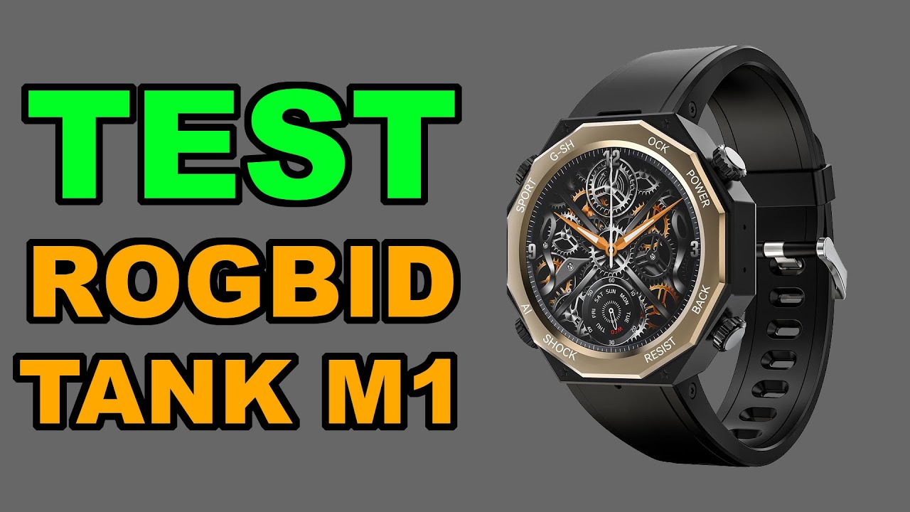 TEST - Rogbid Tank M1 #smartwatch
