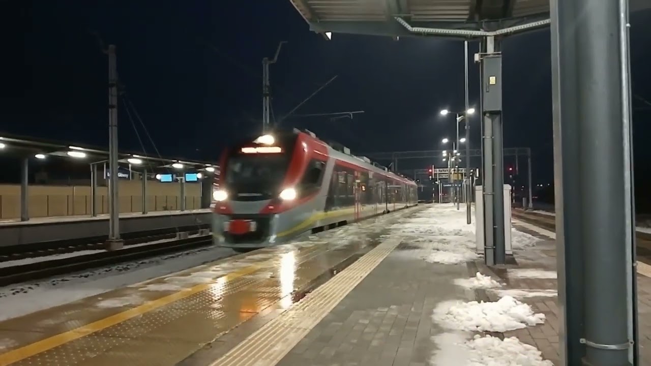 Lubuszanin i Zielonogórzanin po 350 i 480 min., 2 odwołane i inne pociągi w Łowiczu-odwilż 26.1.2026