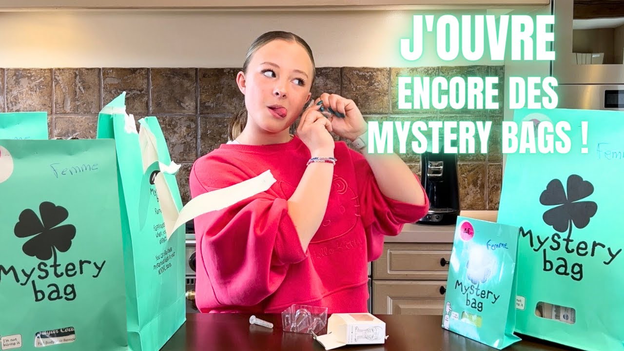 J'OUVRE ENCORE DES POCHETTES SURPRISES - Mystery Bags Opening !