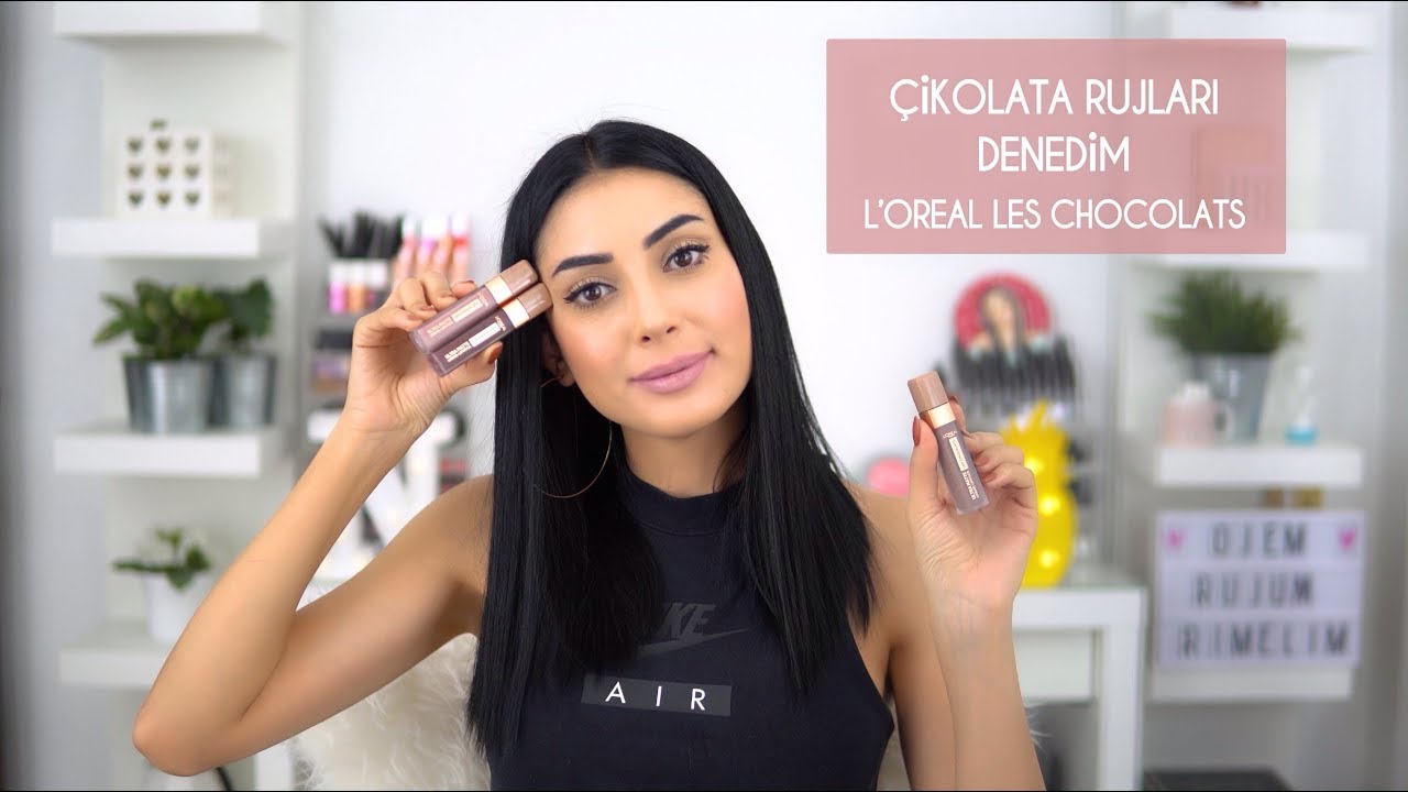 L'oreal Les Chocolats Lipstick | &Ccedil;ikolata Ruj🍫💄💋