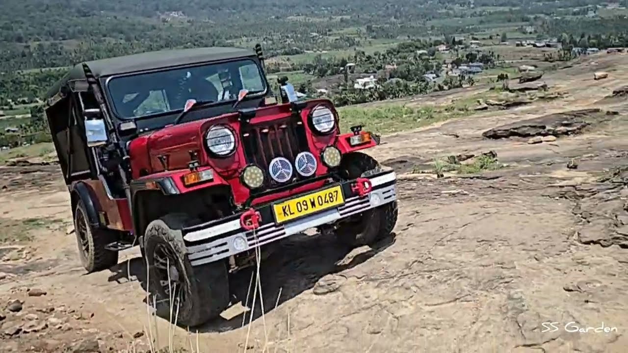 Kanthalloor Murugan Malai Jeep Ride