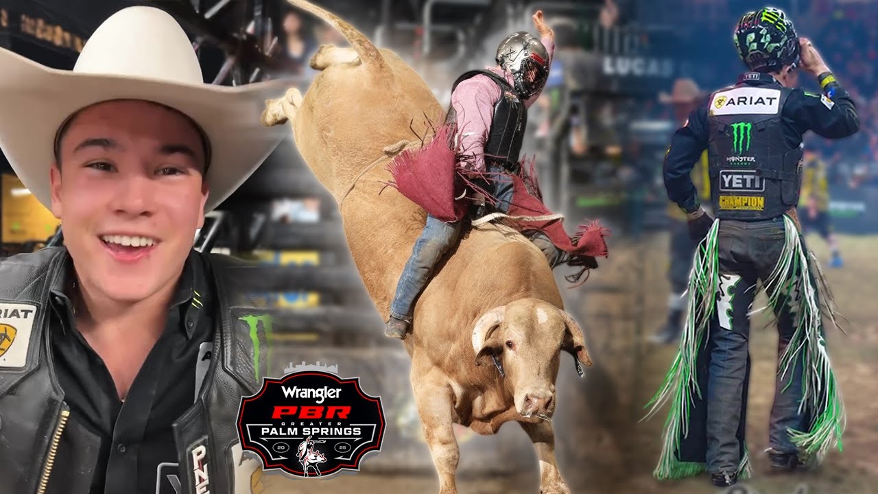 PBR Palm Springs 2025 🌴 John Crimber Garrou | Kaique Pacheco é o Líder | Alvidrez venceu o round 02