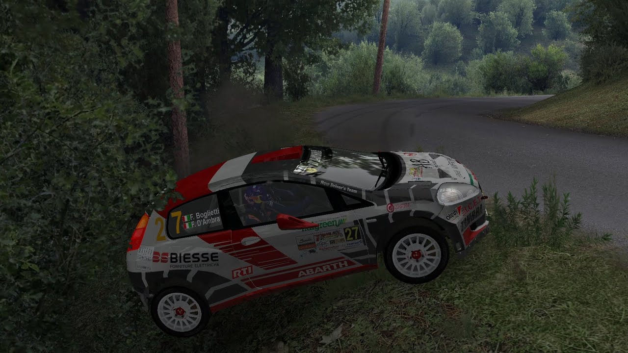 Richard Burns Rally  Realistic crashes