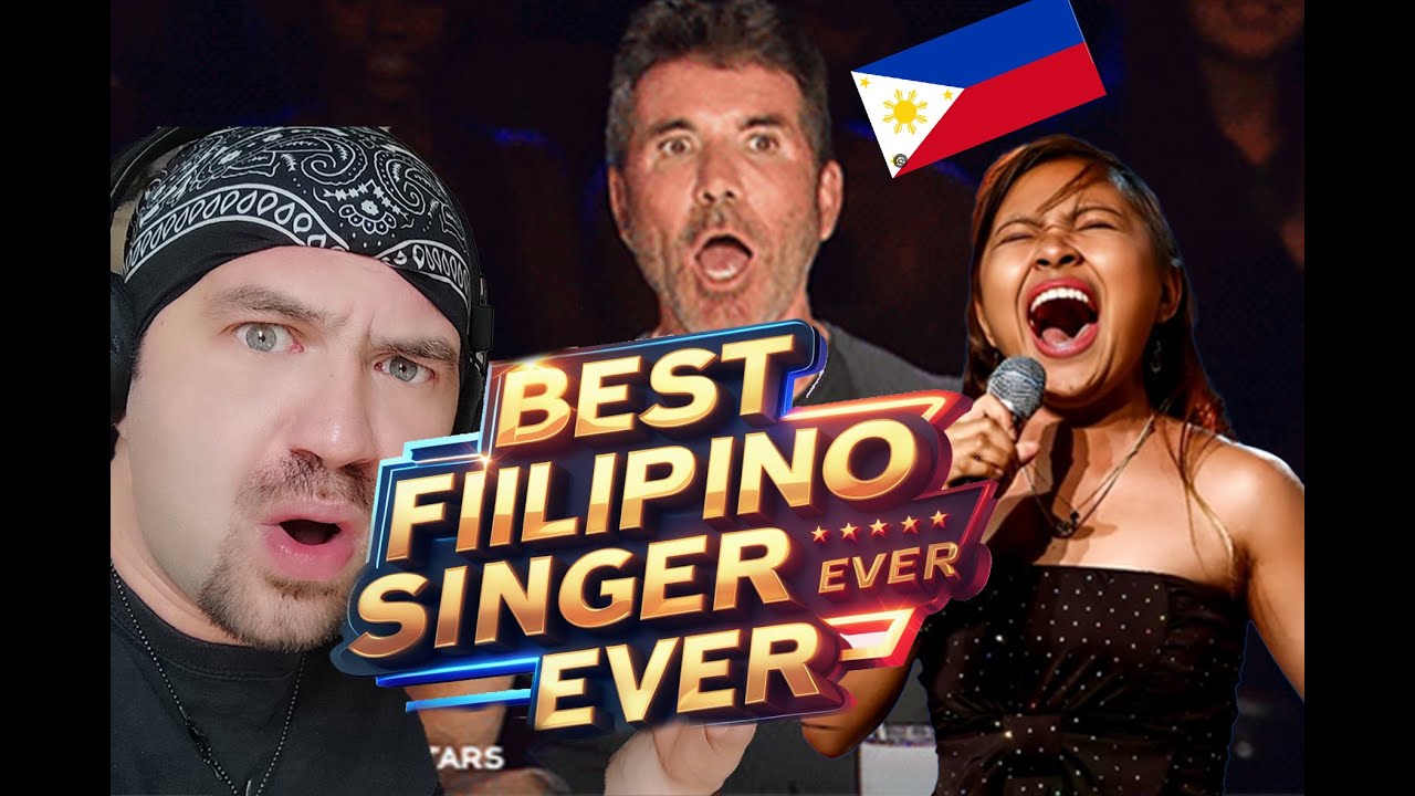 Best Filipino Singers EVER ON   TALENT SHOWS PART 1  (REACTION)