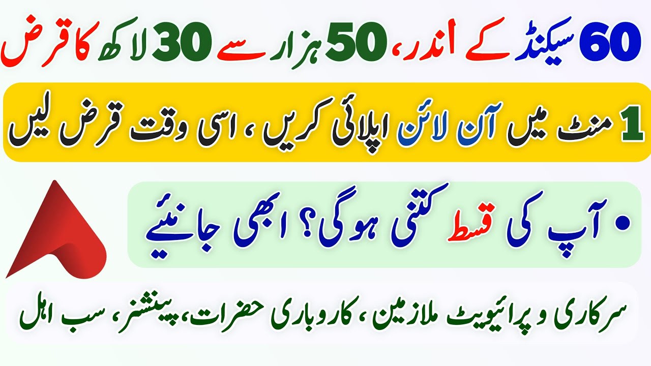 Bank Alfalah Personal Loan 2026 | Get Rs. 50,000 to 3,000,000 Online in 60 Seconds