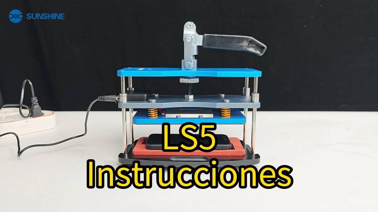 SUNSHINE LS5:Protector de presi&oacute;n para tel&eacute;fono m&oacute;vil con funciones de calentamiento y presi&oacute;n