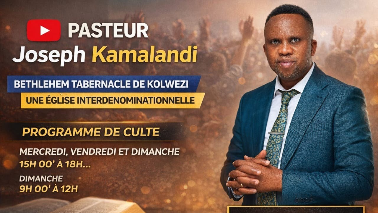 DIMANCHE 08-02-2026______Ministre Pierre Kalonda____Theme__SHALOM