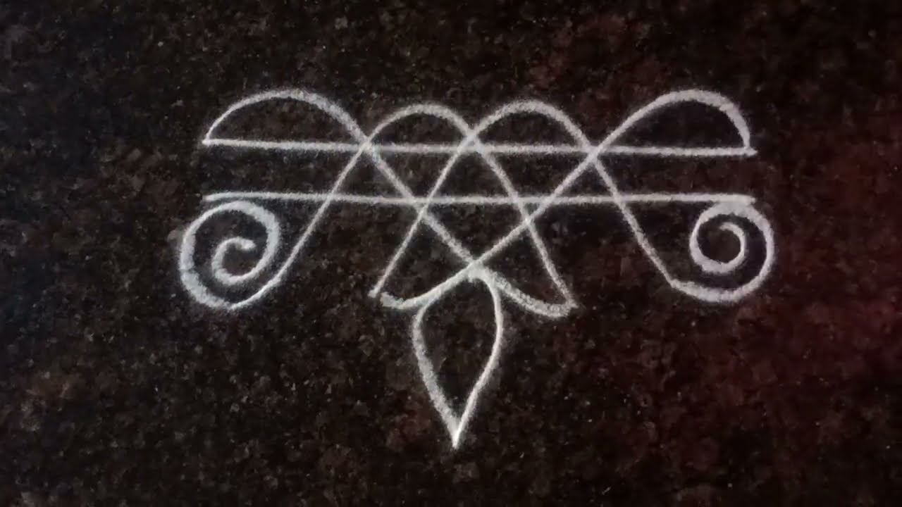 Side border muggulu #sideborders #youtubevideo #freehandrangolis #sidebordersformuggulu #ytviral 
