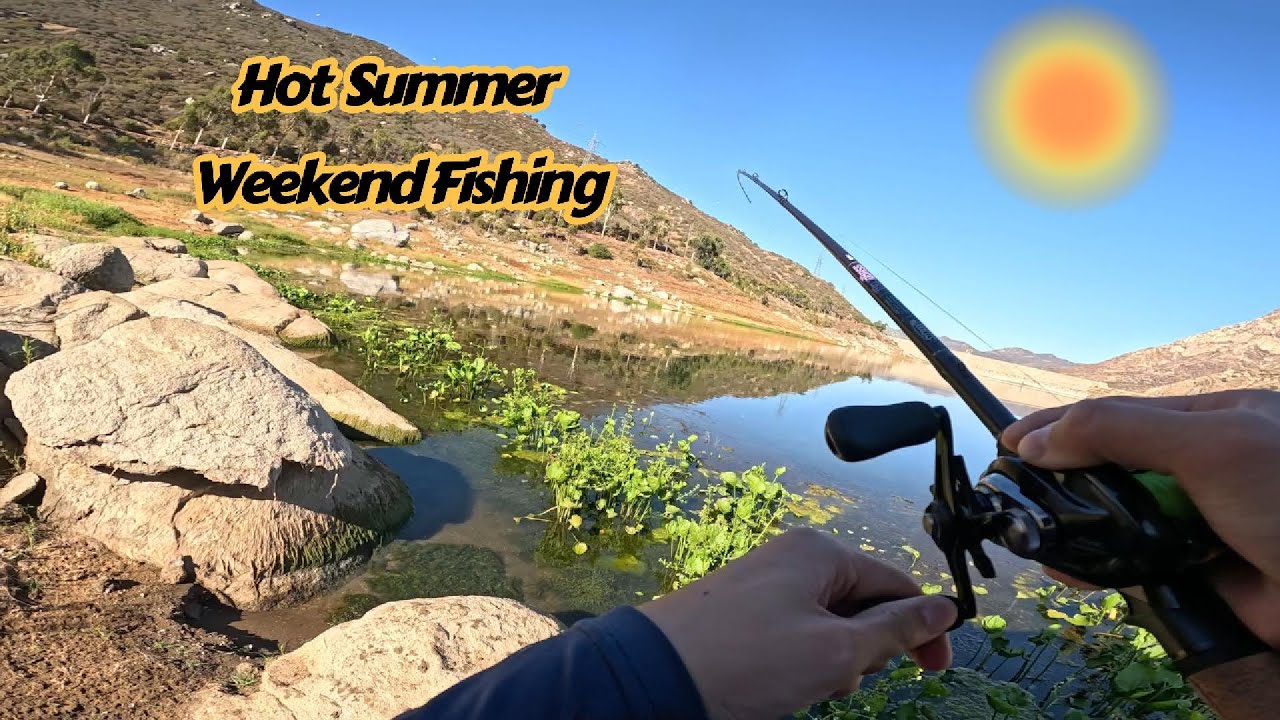 A fun weekend of fishing in San Diego local lakes