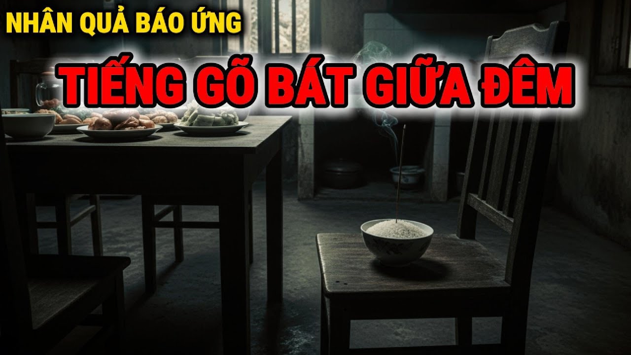 NHÂN QUẢ BÁO ỨNG Tiếng Gõ Bát Nửa Đêm | TRUYỆN MA GIA ĐÌNH