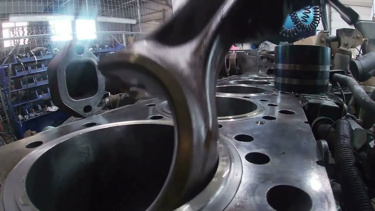 volvo №3 сборка ДВС