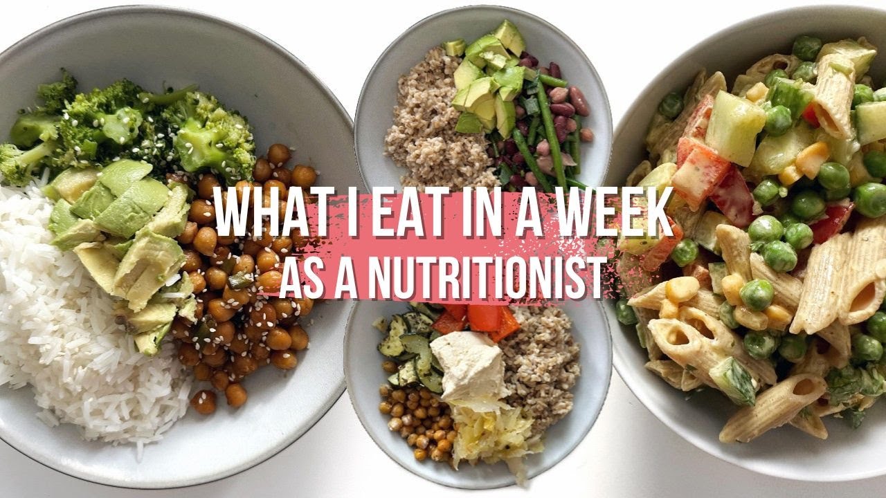 What I Eat in a Week as a Nutritionist | eating 30 different plants a week for gut health