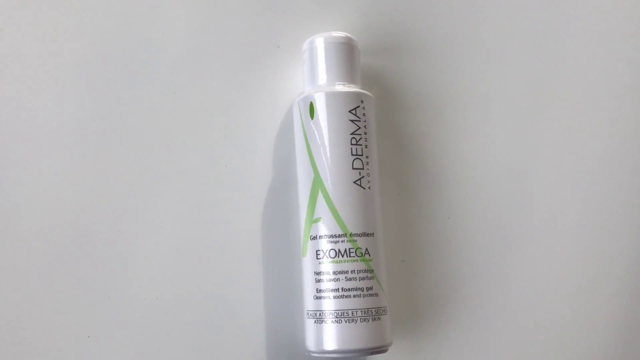 Гель для душа  A-DERMA Exomega gel moussant