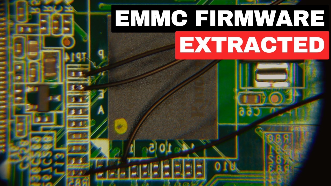 In-Circuit eMMC Firmware Extraction - Hacking a Car Diagnostic Scanner