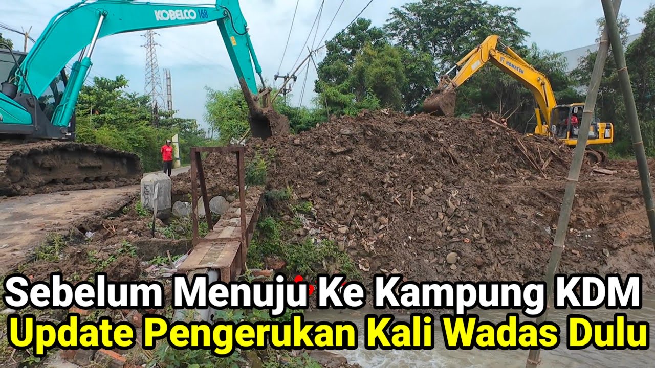 Sebelum Menuju Kampung KDM Update Kali Wadas Dulu