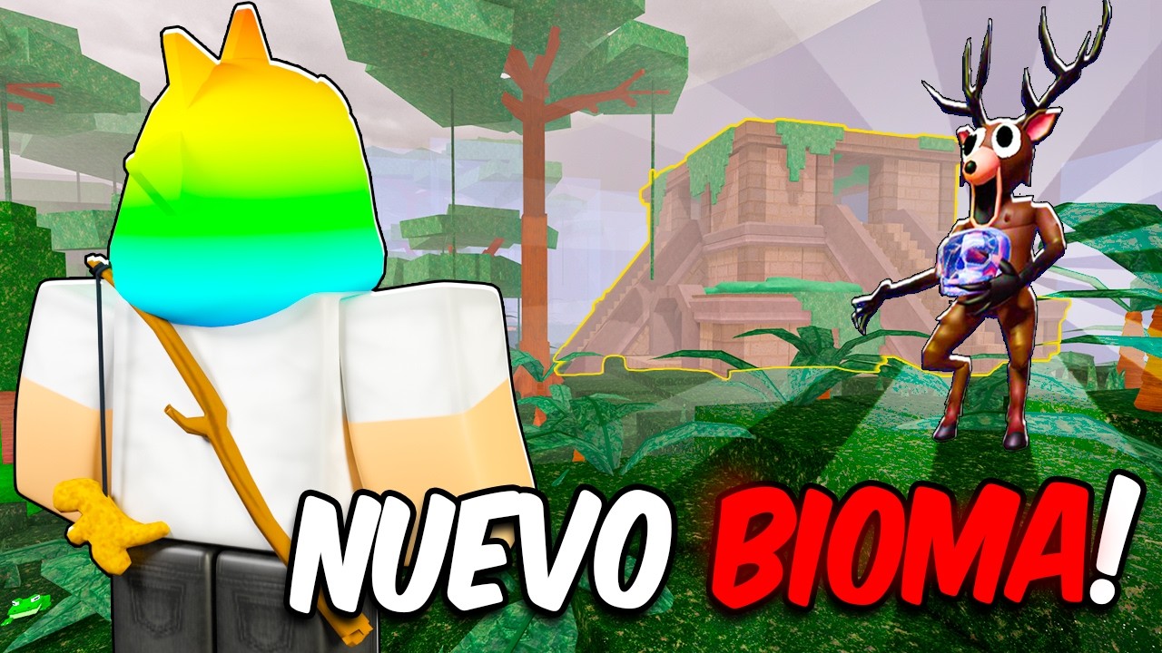 Sobreviví al Nuevo BIOMA JUNGLA de 99 NOCHES en el BOSQUE! 😰