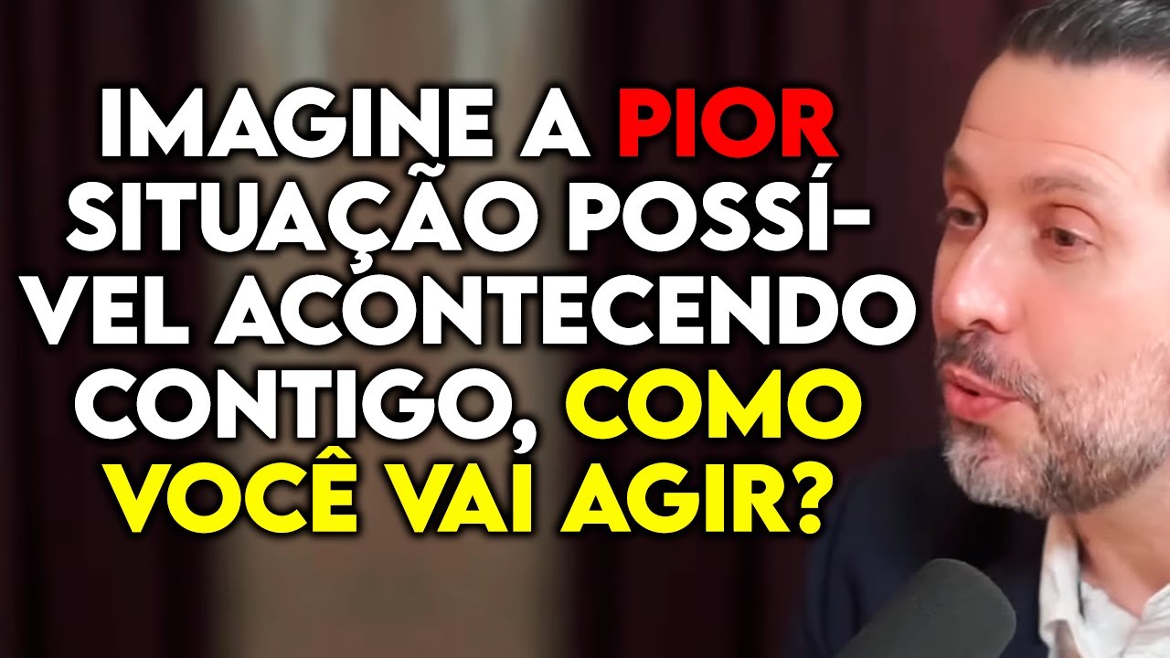 COMO ACABAR COM A ANGÚSTIA DA VIDA (ESTOICISMO) | Lutz Podcast