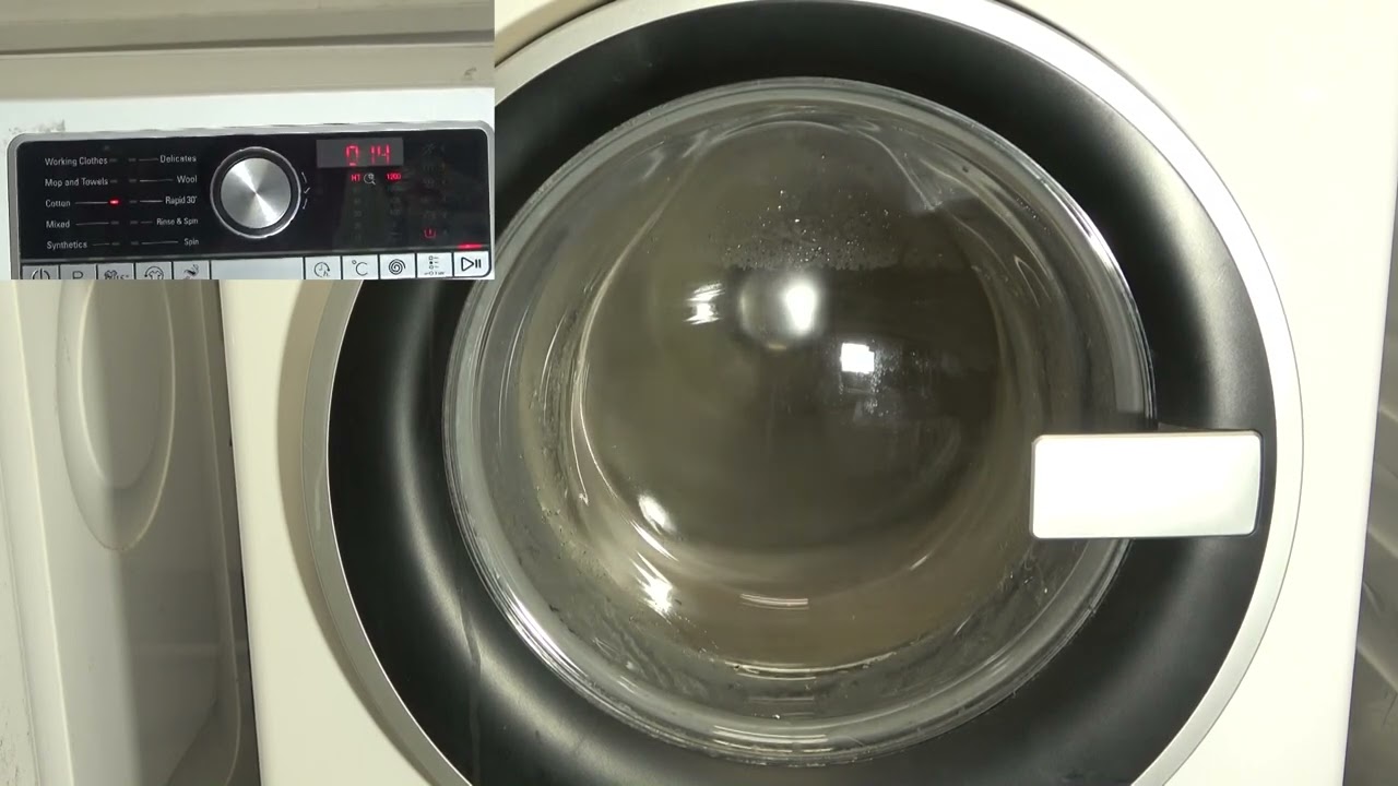 Whirlpool ZEN AWG812/PRO commercial / Final spin 1200rpm and results