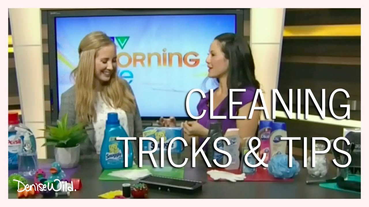 DIY Stain Remover & Other Cleaning Hacks (Morning Live)