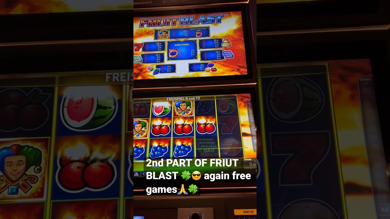 2nd part OF FRUIT BLAST TODAY🍀😎FRUIT BLAST SLOT💥neue Spiele 2023-🔥from 0,50&euro;. 1&euro;. 2&euro;.🔥#shorts