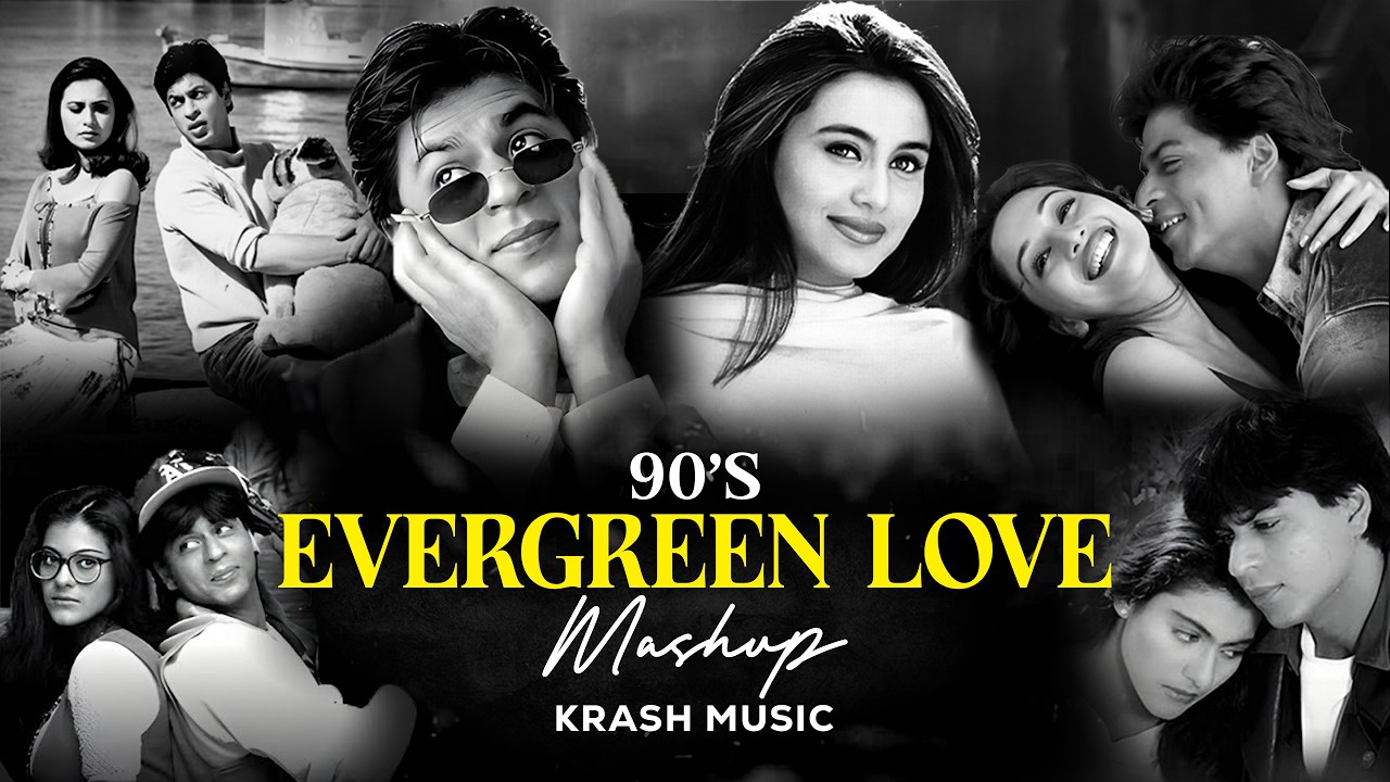 90's Romantic Love Mashup Hindi Songs | 90sRoadTrip Romantic Mashup