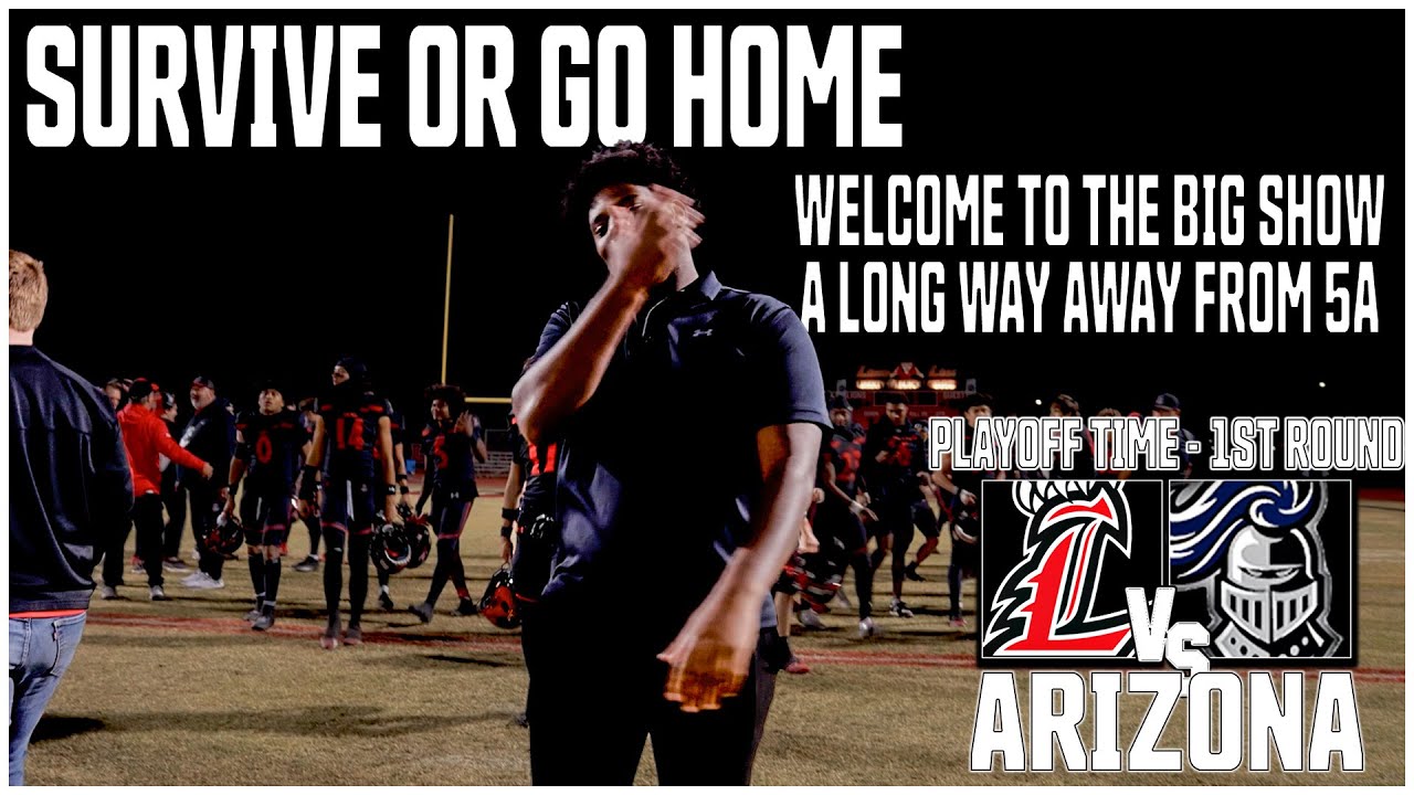 Gridiron Recap: Liberty Lions Roar Past Higley Knights in Dominant Playoff Victory 🦁🏈 #LibertyFB