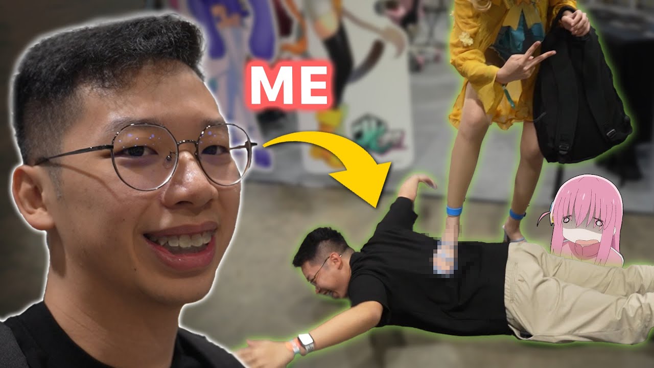 I ENTERED Singapore's BIGGEST Anime Convention...