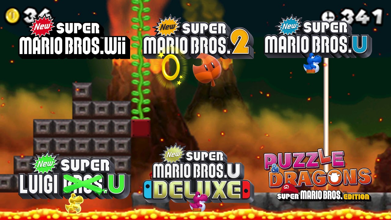 New Super Mario Bros 2 - Volcano Mashup
