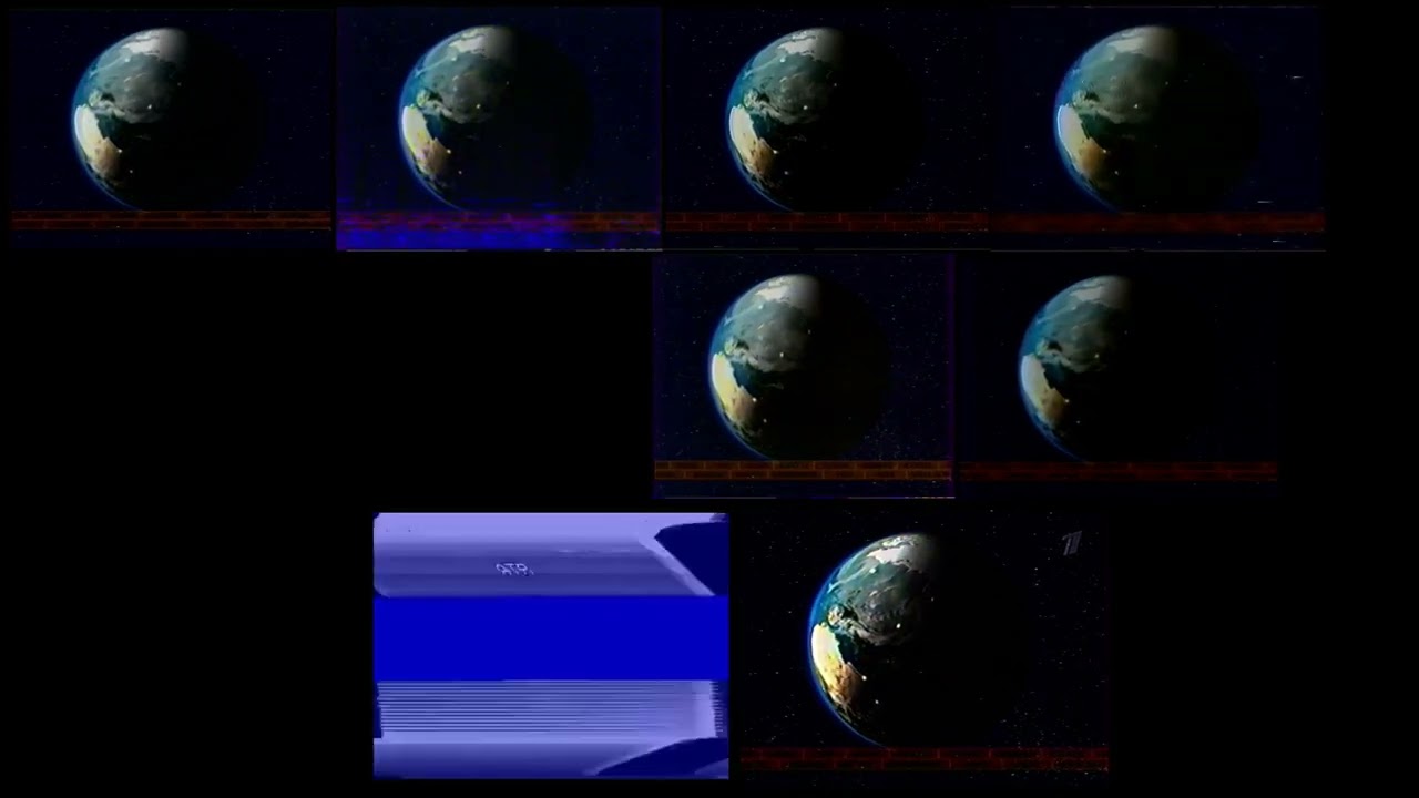 Конец эфира Первый канал компиляция 2003-2007 (Reupload)