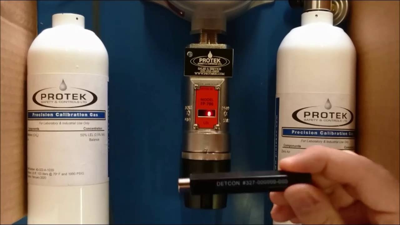 How To Calibrate a Detcon FP700 Combustible Gas detector
