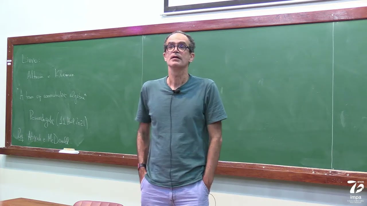 (02/01/2023) - Doutorado: Álgebra Comutativa - Eduardo Esteves - Aula 01