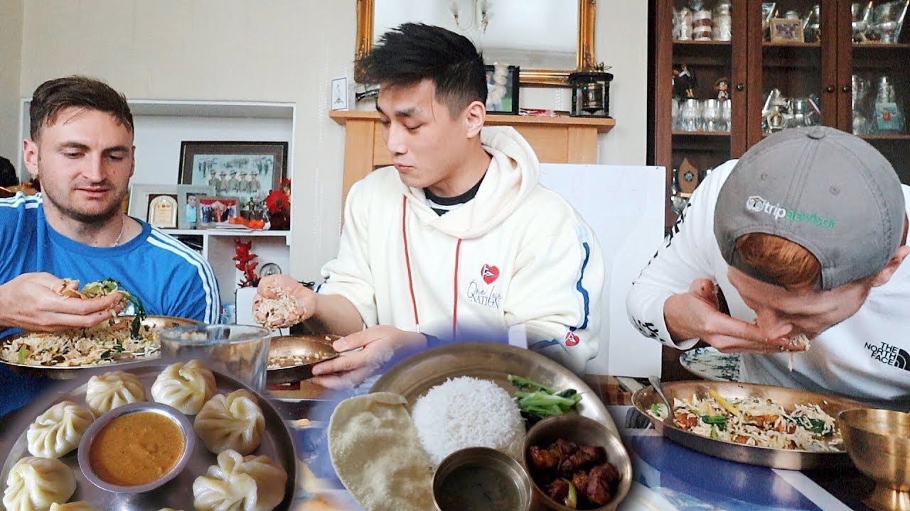 FOREIGNERS TRYING NEPALI FOOD | EATING WITH HAND | ETA_UTA ep. 27 |